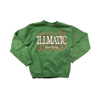NAS Illmatic Sweatshirt Mens Large Green Queensbridge North Houses 1994 2024